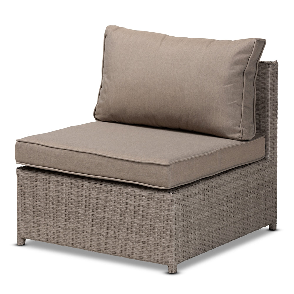 MODERN | CONTEMPORARY RATTAN 6-PIECE PATIO SET