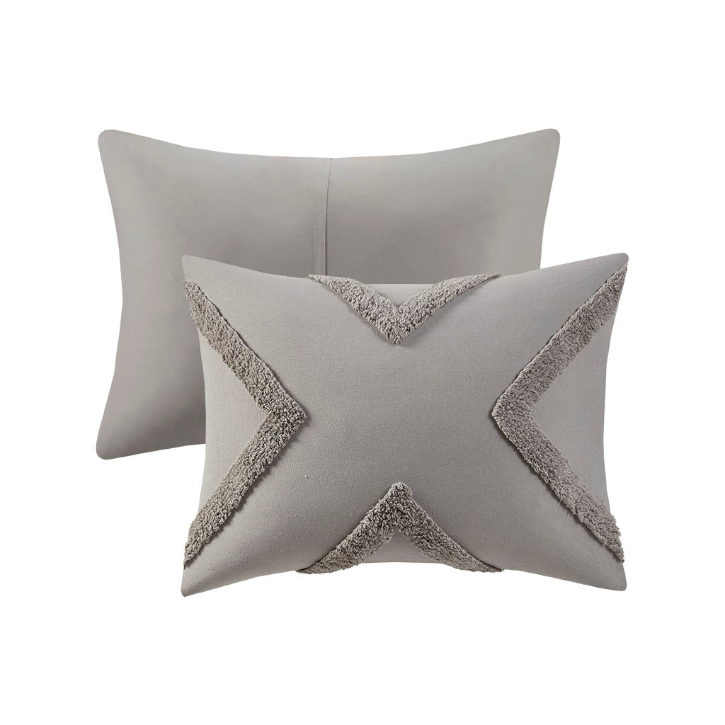Beck Cotton Chenille Duvet Cover Set