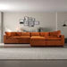 Burnt Orange modular sectional