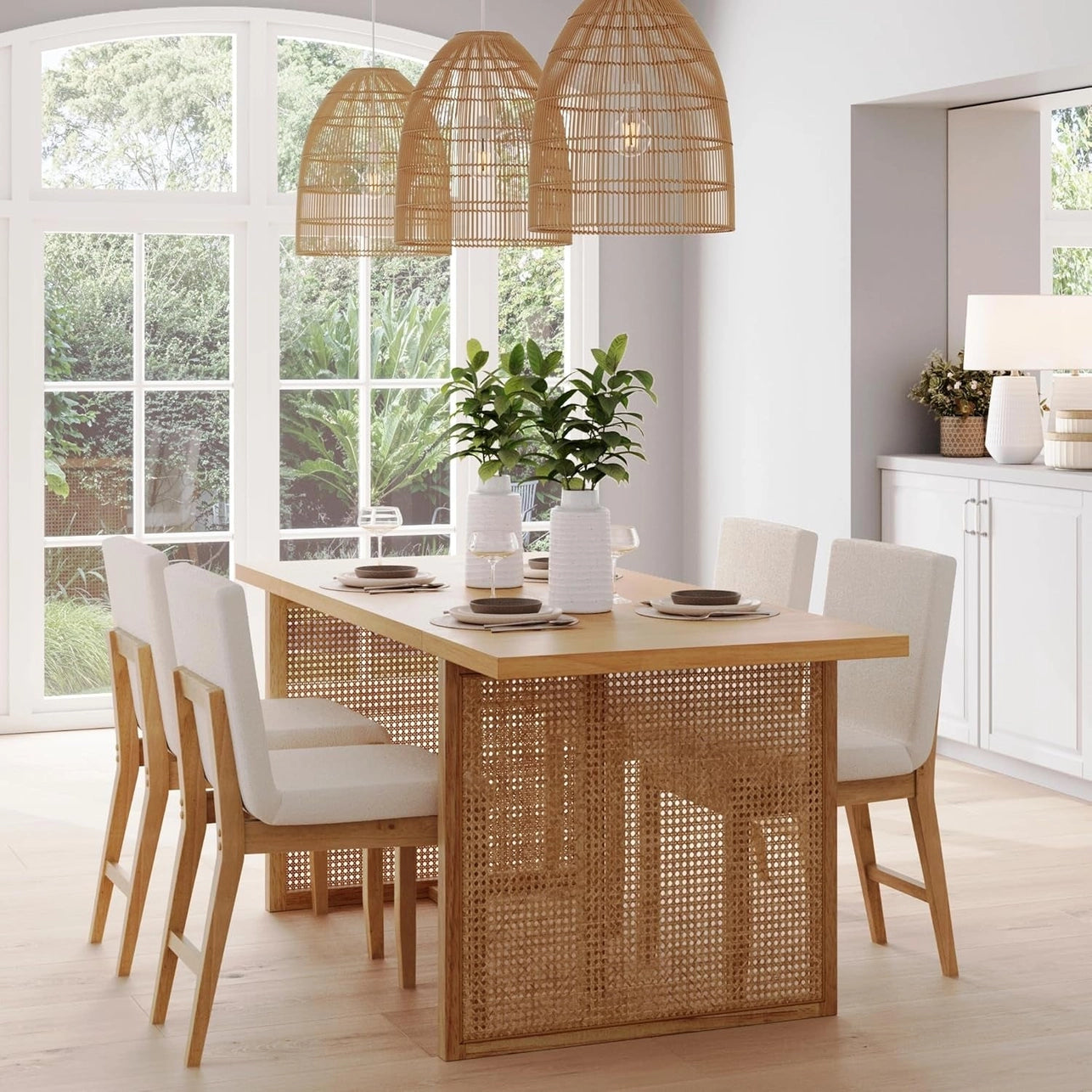 Boho Organic Dining Table