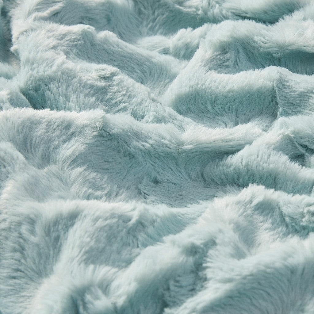 Zuri Oversized Faux Fur Throw