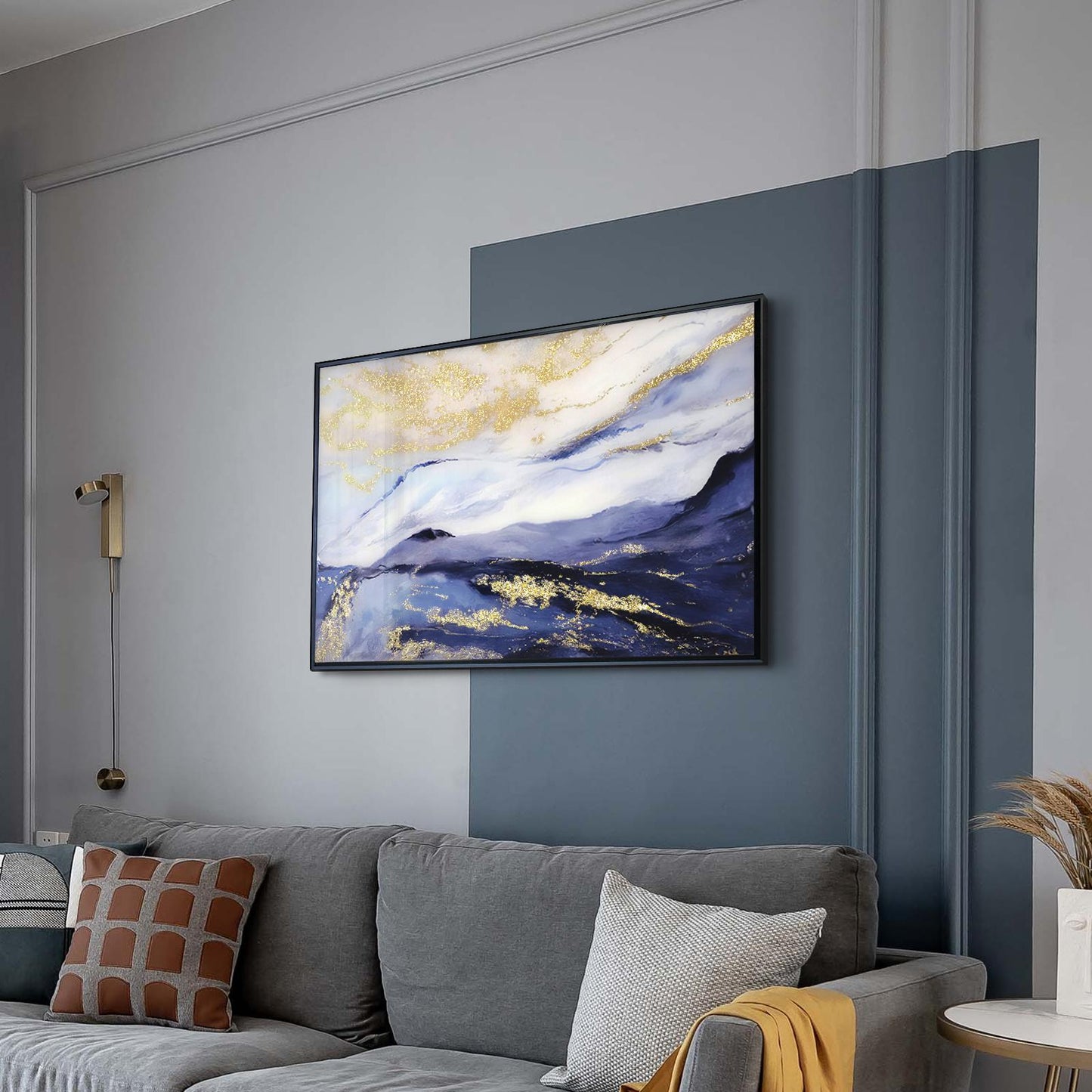 Mountains v.6 - Premium quality - Acrylic glass wall art - unique wall panel - living room wall art - wall hanging - bedroom wall decor