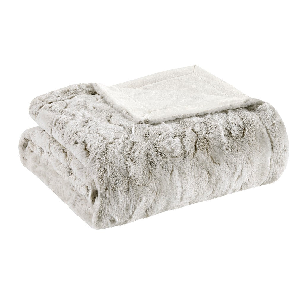 Zuri Oversized Faux Fur Throw