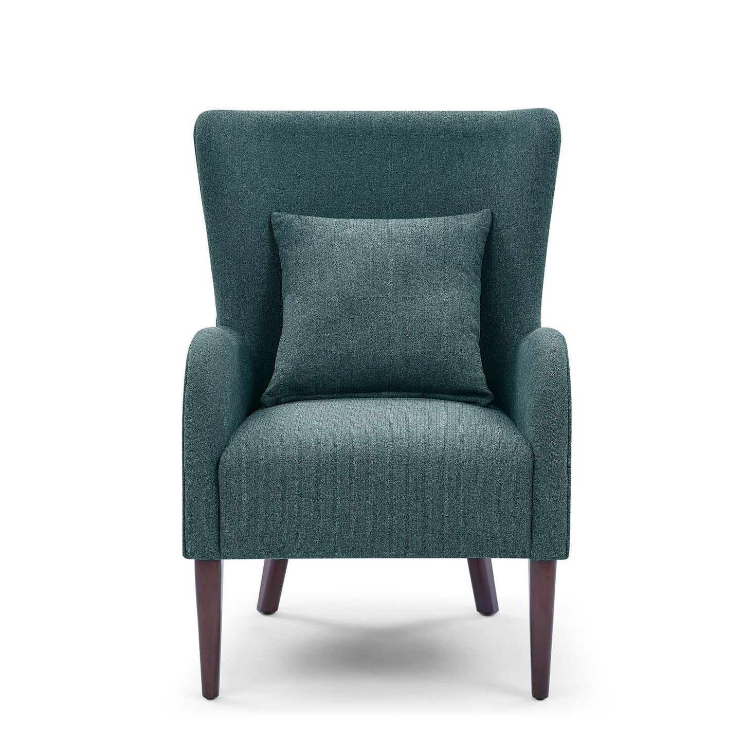Blue accent chair