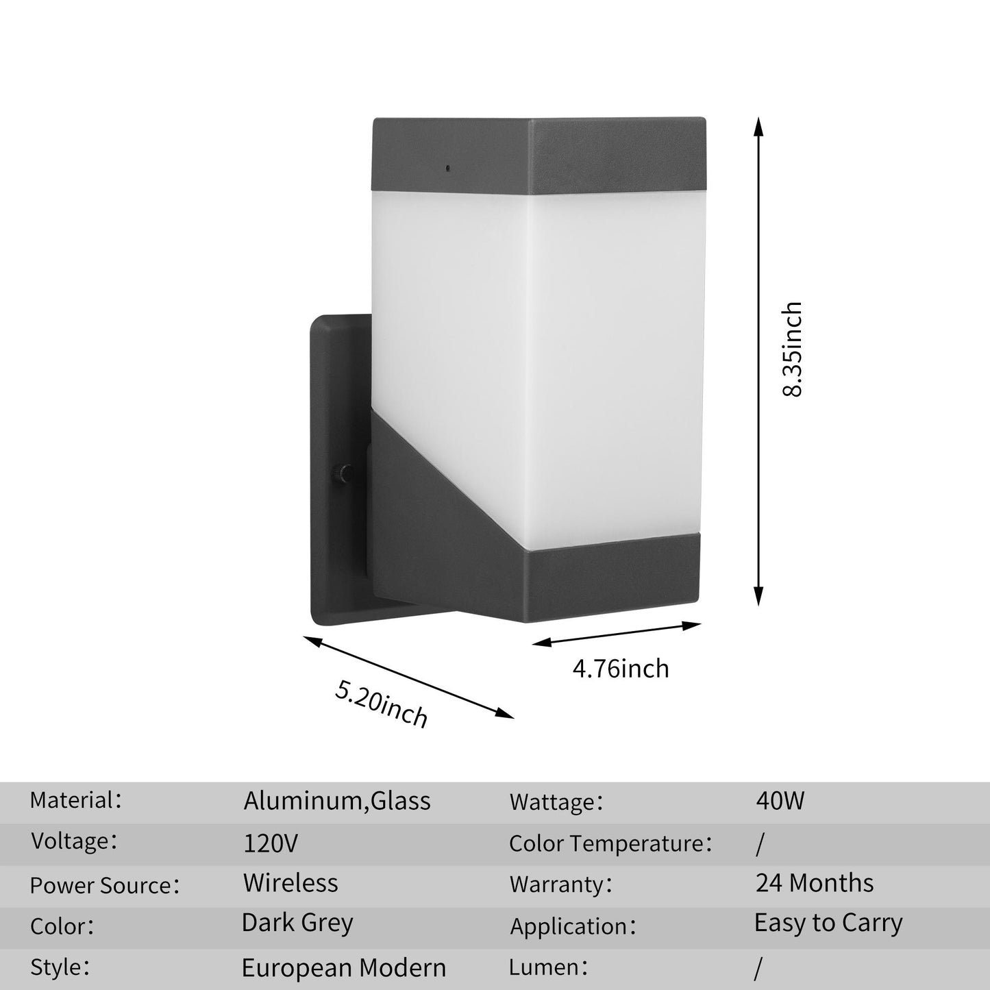 Outdoor Wall Light/ Path Light