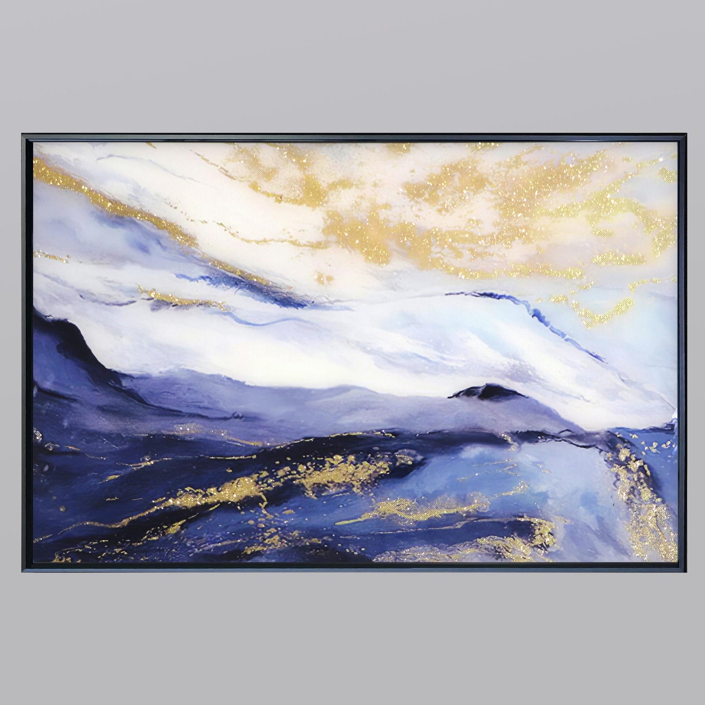 Mountains v.6 - Premium quality - Acrylic glass wall art - unique wall panel - living room wall art - wall hanging - bedroom wall decor
