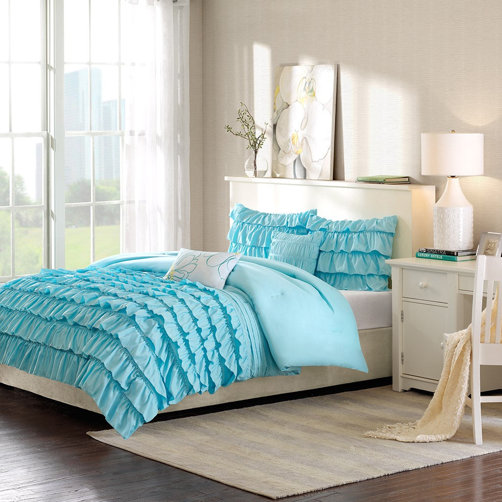 Waterfall Comforter Set byIntelligent Design
