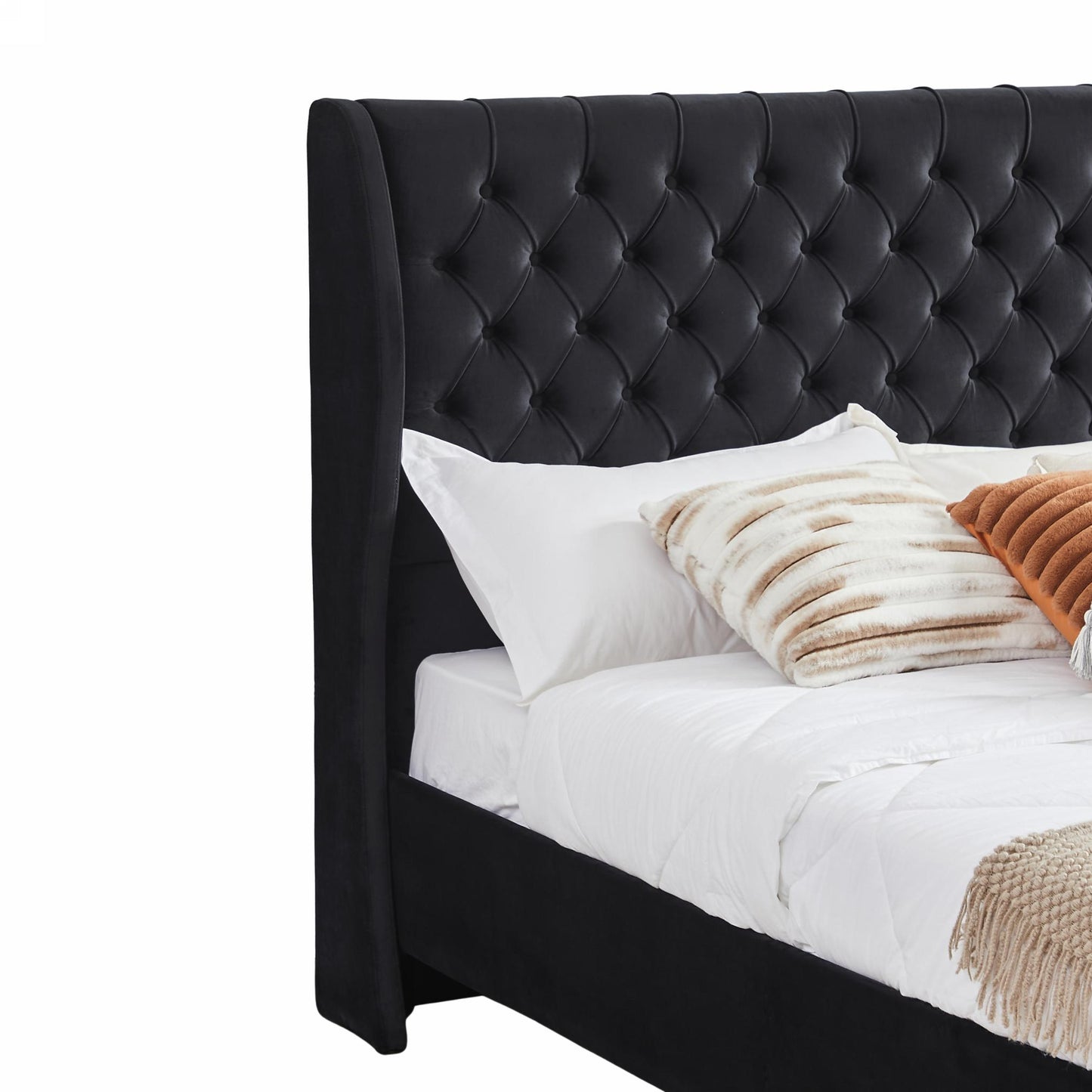 Queen Size Chesterfield Tufted Bed