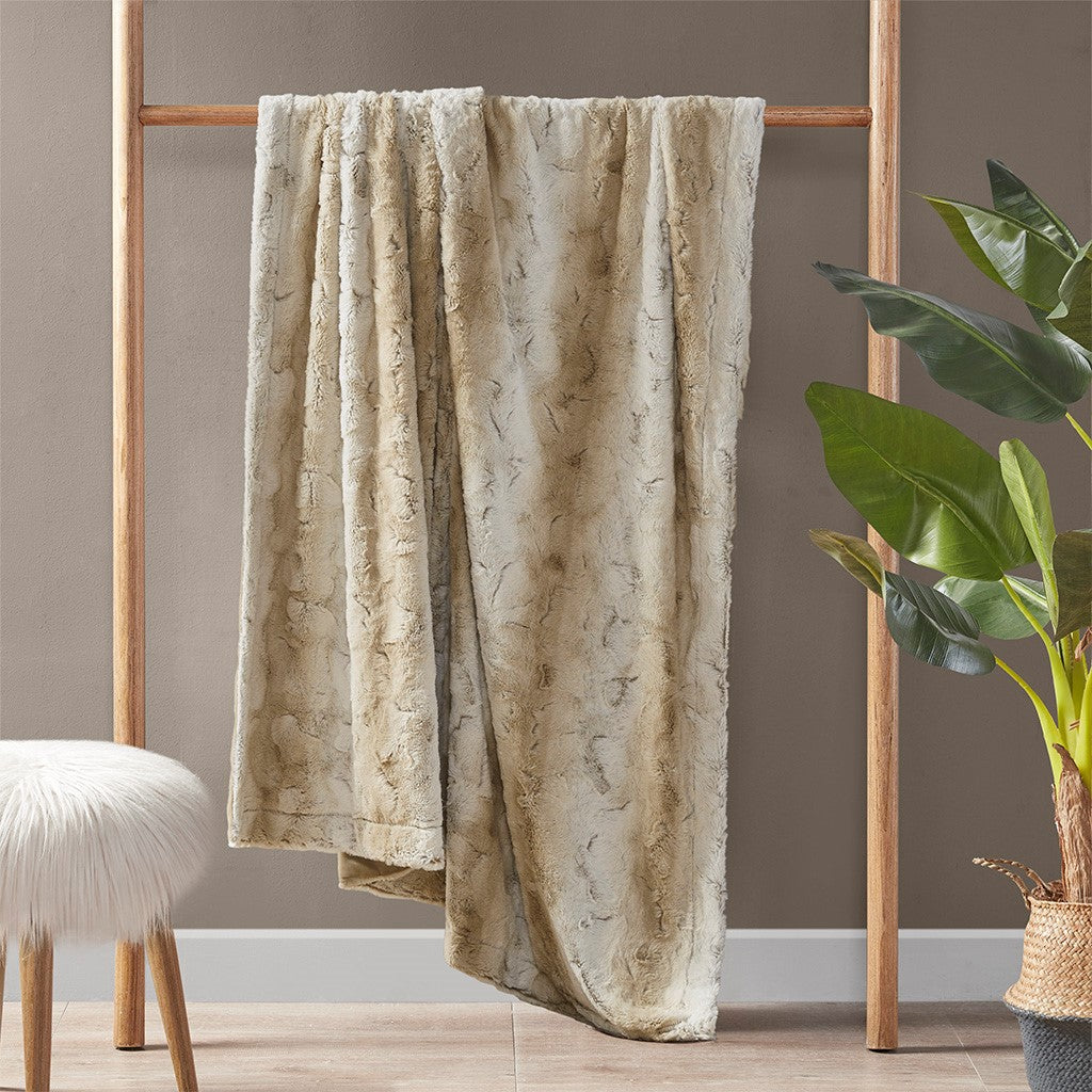 Zuri Oversized Faux Fur Throw