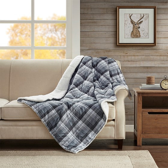 Tasha Oversized Softspun Down Alternative Throw