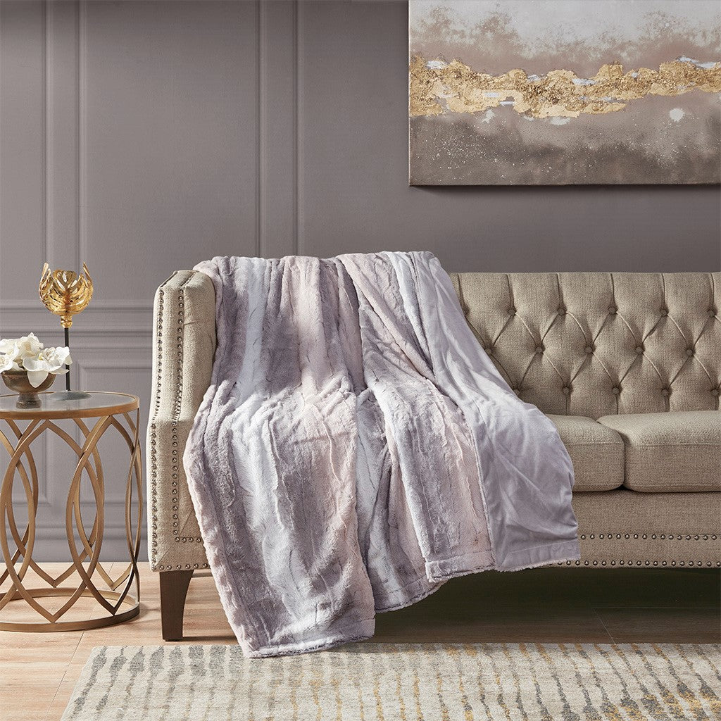 Zuri Oversized Faux Fur Throw