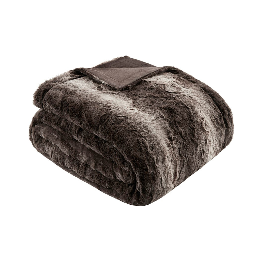 Zuri Oversized Faux Fur Throw