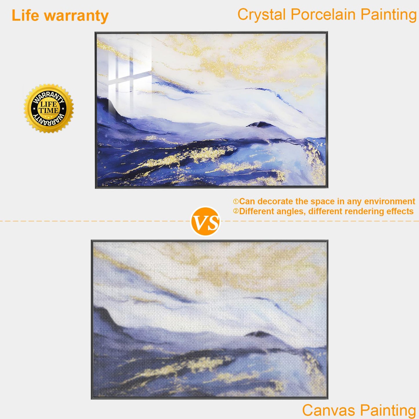 Mountains v.6 - Premium quality - Acrylic glass wall art - unique wall panel - living room wall art - wall hanging - bedroom wall decor