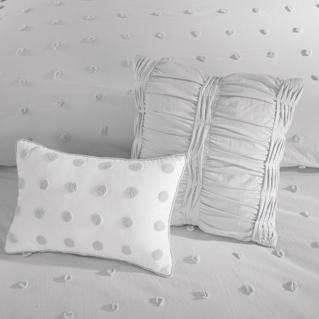 Brooklyn Cotton Jacquard Duvet Cover Set