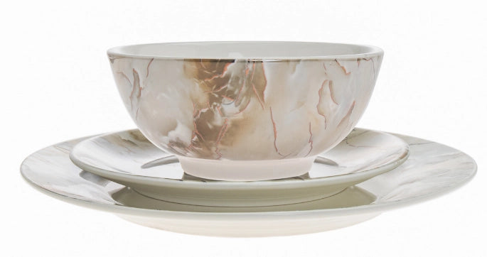 Truxton 12pc Stoneware Dinner Set