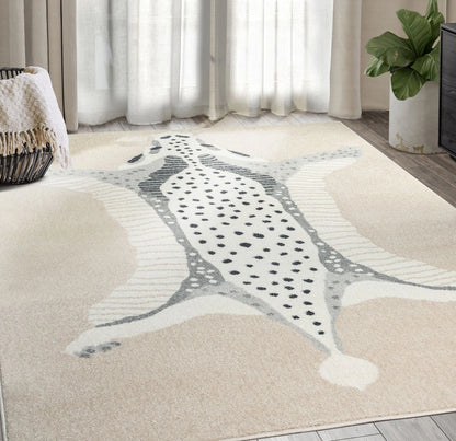 Modern Faux Hide Area Rug