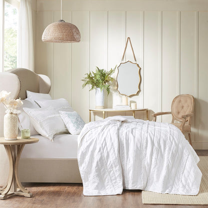 Celeste 4 Piece Reversible Quilt Set