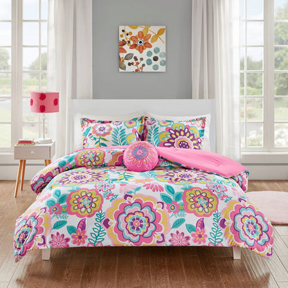 Camille Floral Comforter Set