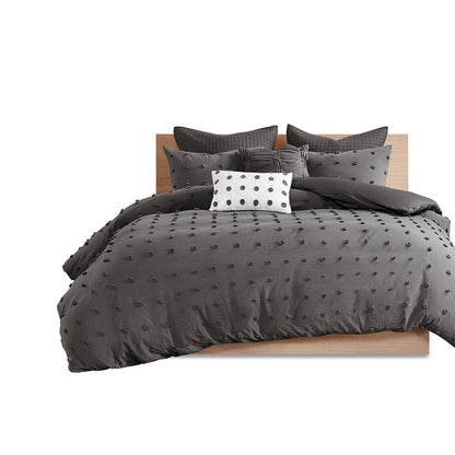 Brooklyn Cotton Jacquard Duvet Cover Set