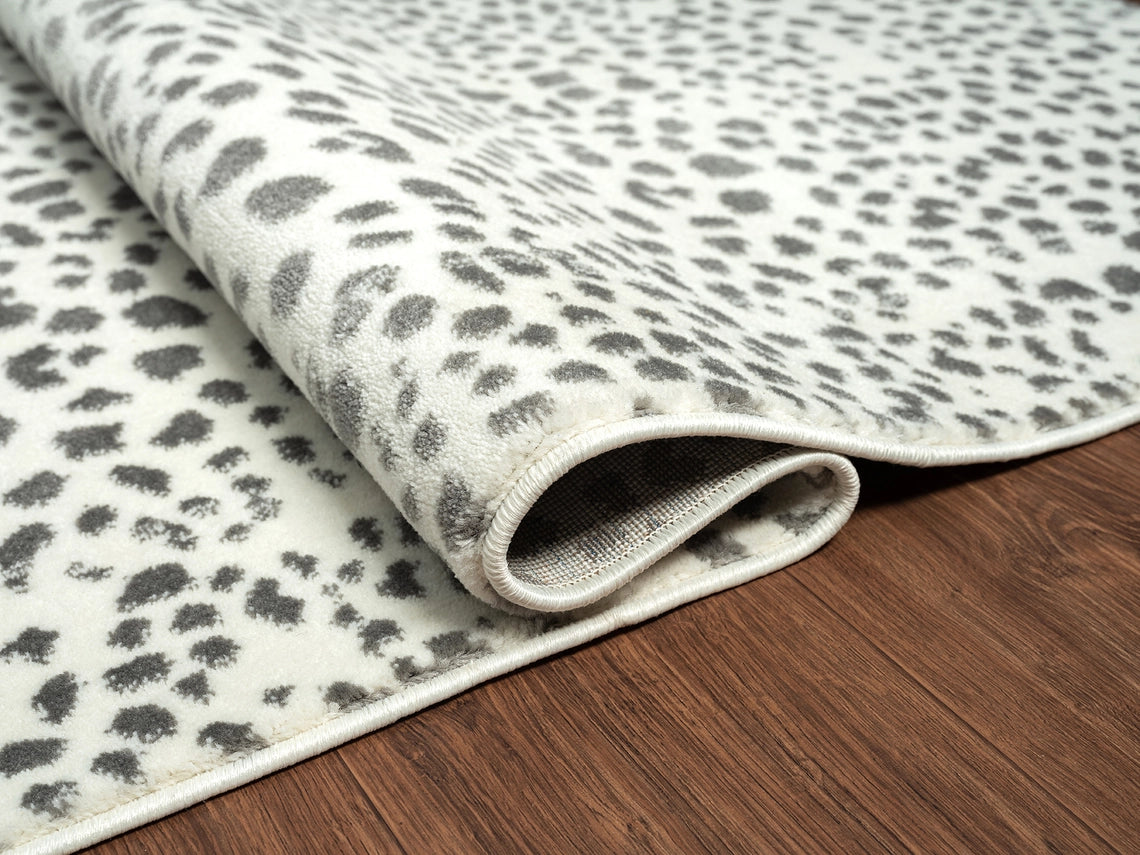 Contemporary Cheetah Print Area Rug