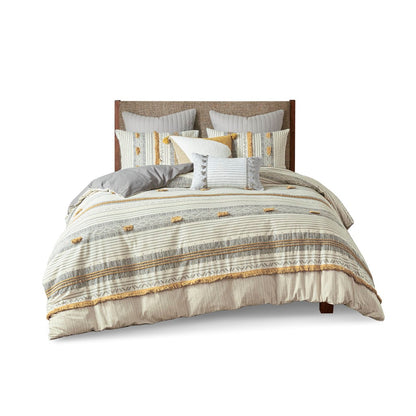 Cody 3 Piece Cotton Duvet Cover Set