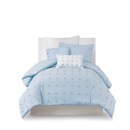 Brooklyn Cotton Jacquard Duvet Cover Set