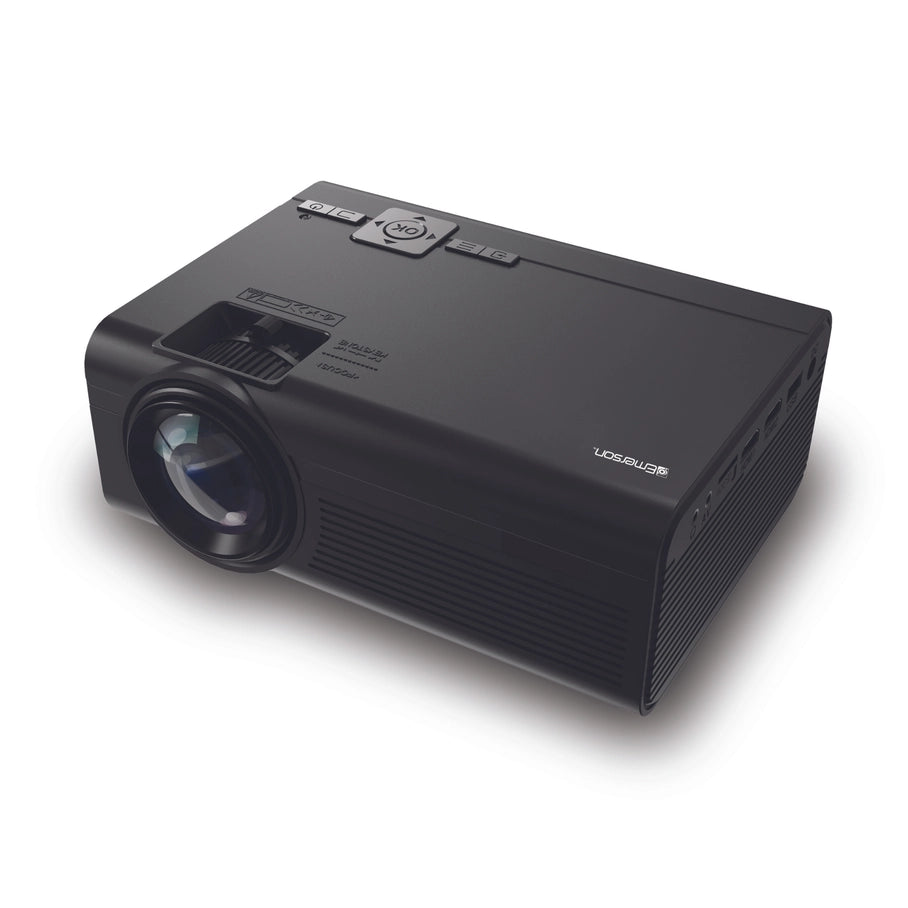 Emerson 150" Home Theater Lcd Projector W Built-in Speaker