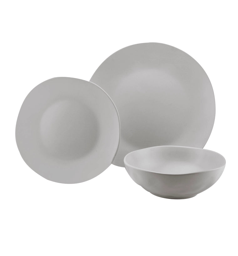 Stoneware 12 Piece Dinnerware Set - Service For Four