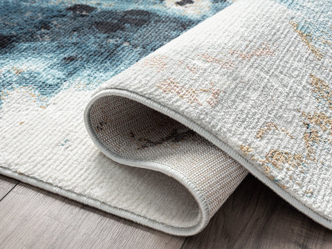 Contemporary Watercolor Area Rug