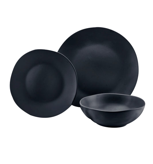 Stoneware 12 Piece Dinnerware Set - Service For Four