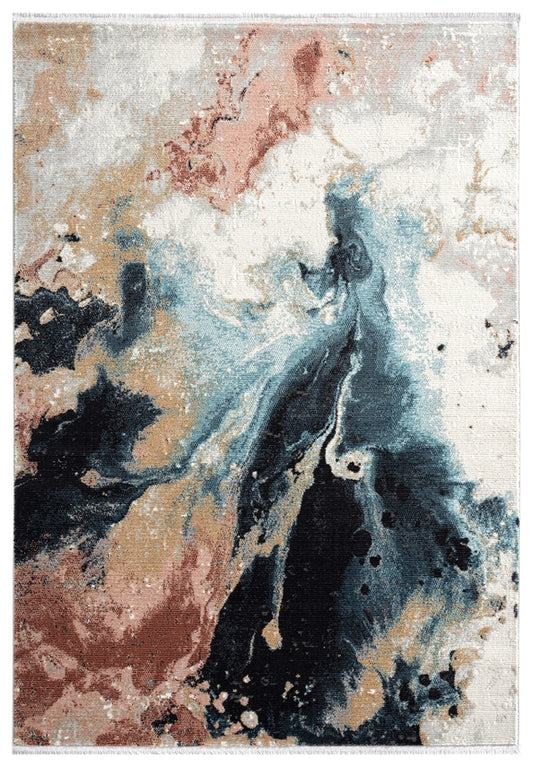 Contemporary Watercolor Area Rug