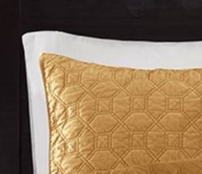 Harper Faux Velvet Reversible 3 Piece Coverlet Set