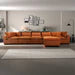 Burnt Orange modular sectional