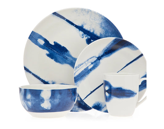 Service For Four - Cielo 16 Piece Dinnerware Set