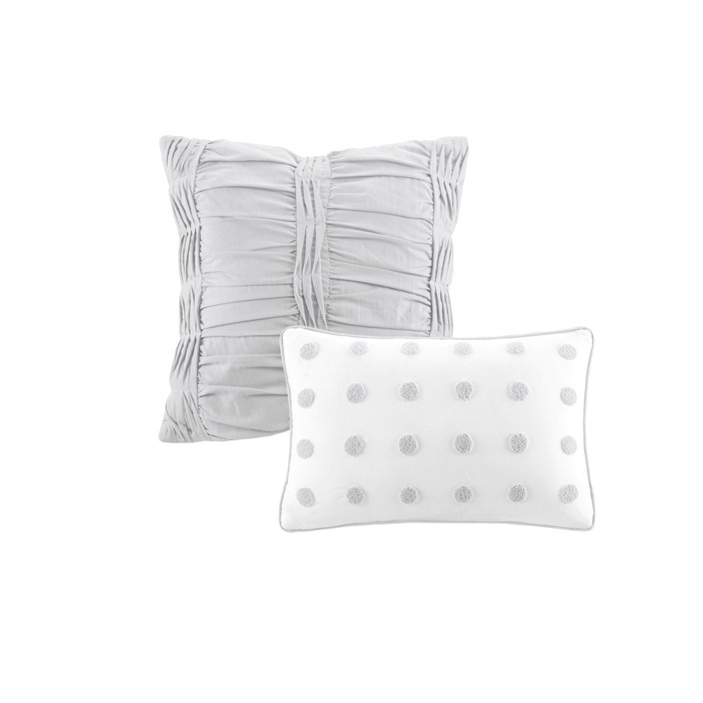 Brooklyn Cotton Jacquard Duvet Cover Set