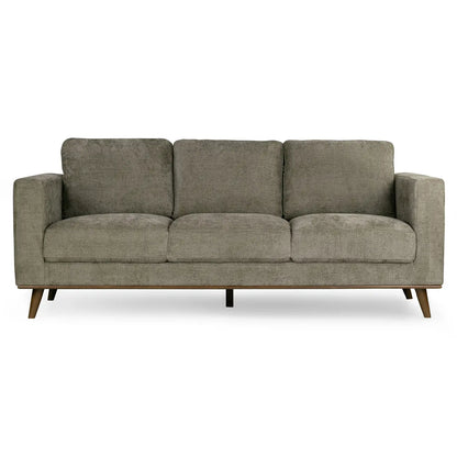 Bishop Brown Twill Fabric Sofa