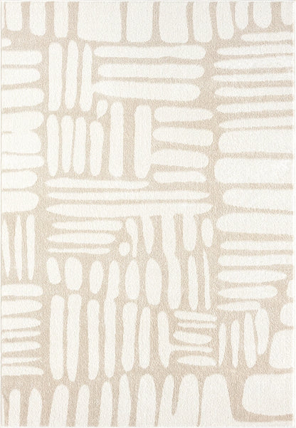 Modern Beige Area Rug