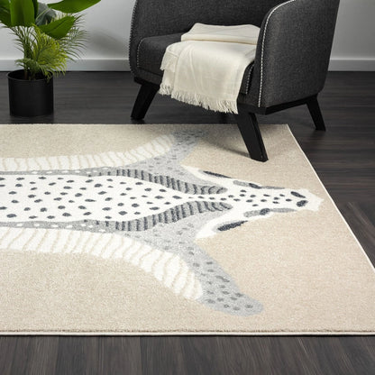 Modern Faux Hide Area Rug
