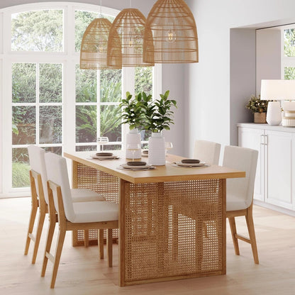 Boho Organic Dining Table