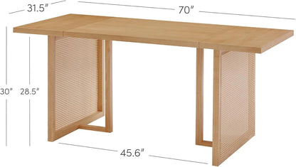 Boho Organic Dining Table