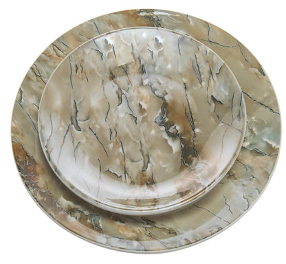 Truxton 12pc Stoneware Dinner Set