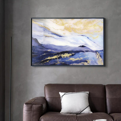 Mountains v.6 - Premium quality - Acrylic glass wall art - unique wall panel - living room wall art - wall hanging - bedroom wall decor
