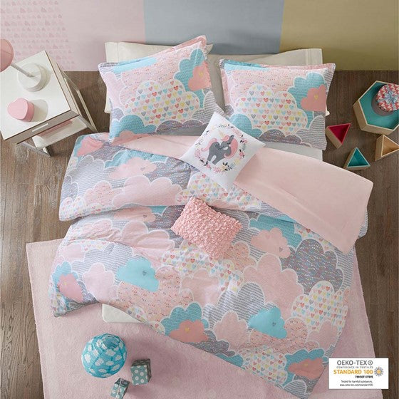 Cloud Cotton Printed Comforter Set