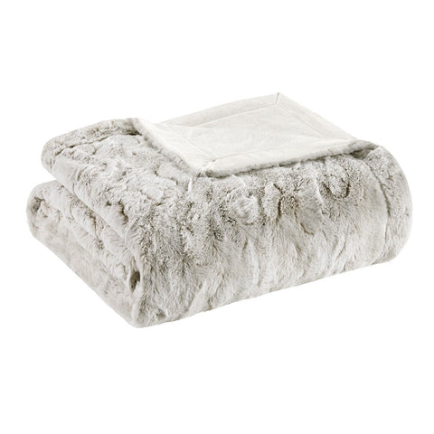 Zuri Oversized Faux Fur Throw