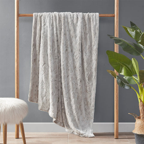 Zuri Oversized Faux Fur Throw