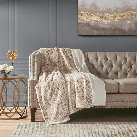 Zuri Oversized Faux Fur Throw
