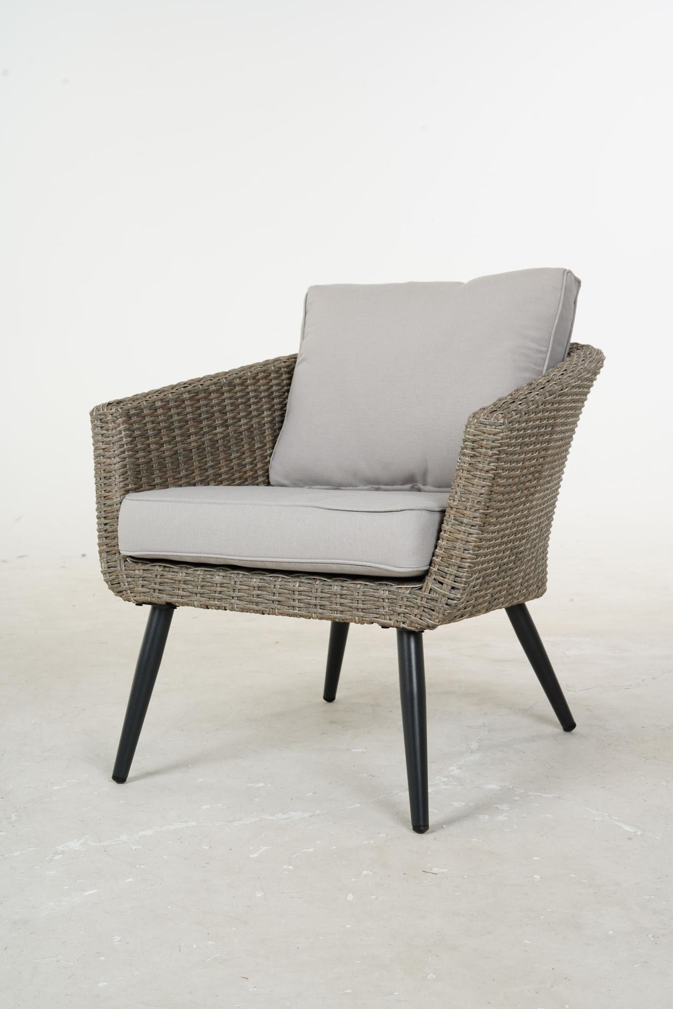 All-aluminum Rattan Table and Chair Set
