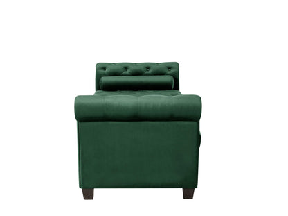 The Mozelle 82.3" Rectangular Large Chaise Lounge Green