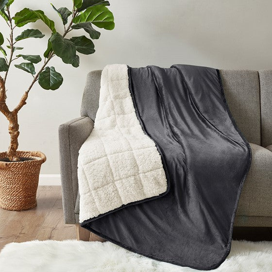 Velvet to Berber Weighted Blanket