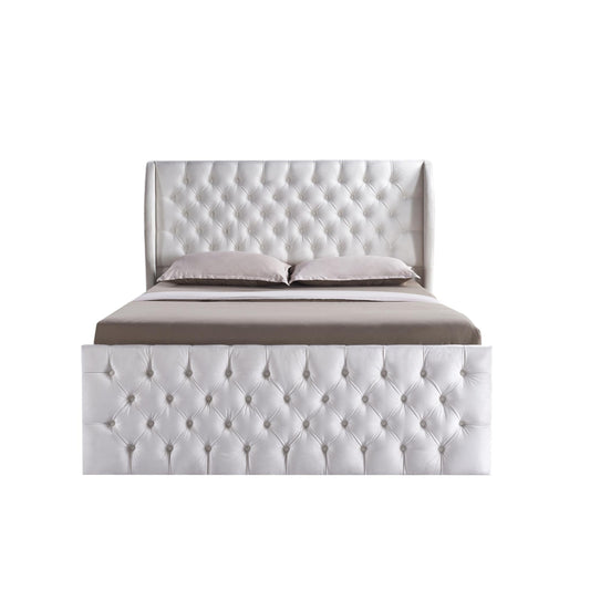 Queen Size Chesterfield Tufted Bed